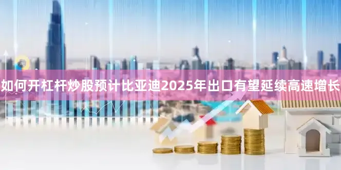 如何开杠杆炒股预计比亚迪2025年出口有望延续高速增长