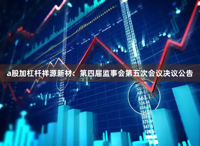 a股加杠杆祥源新材：第四届监事会第五次会议决议公告